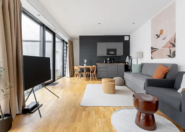 Apartman Global Living - Design I Rathausplatz I Kitchen I