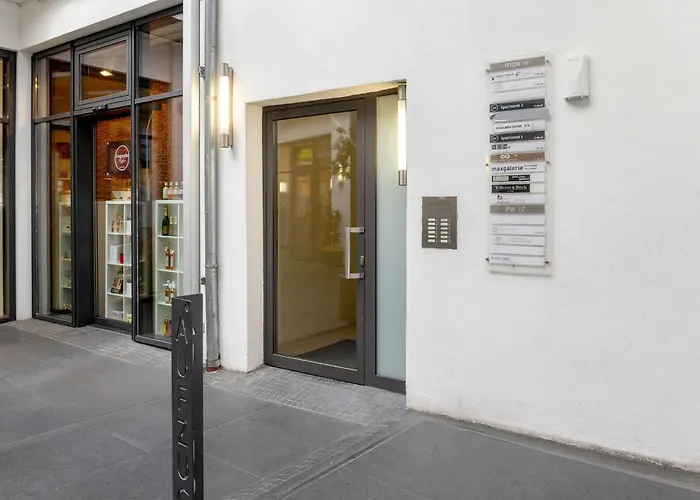 Apartman Global Living - Design I Rathausplatz I Kitchen I Augsburg