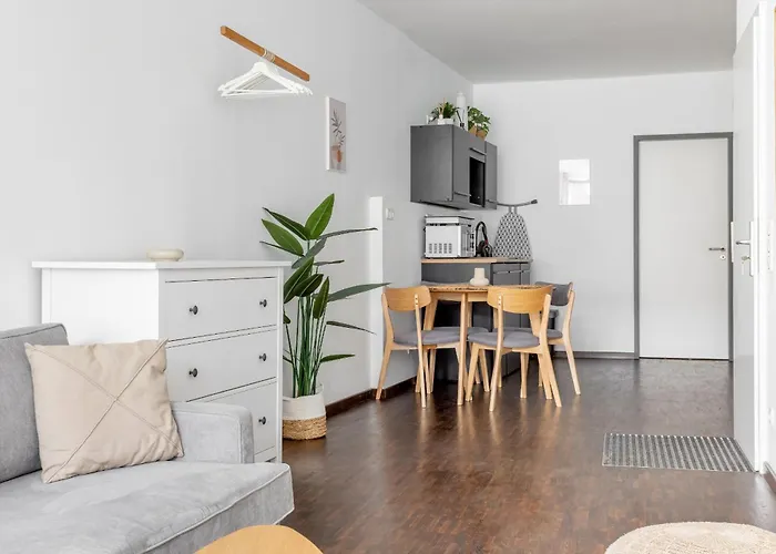 Appartement Global Living - Design I Rathausplatz I Kitchen I Augsbourg